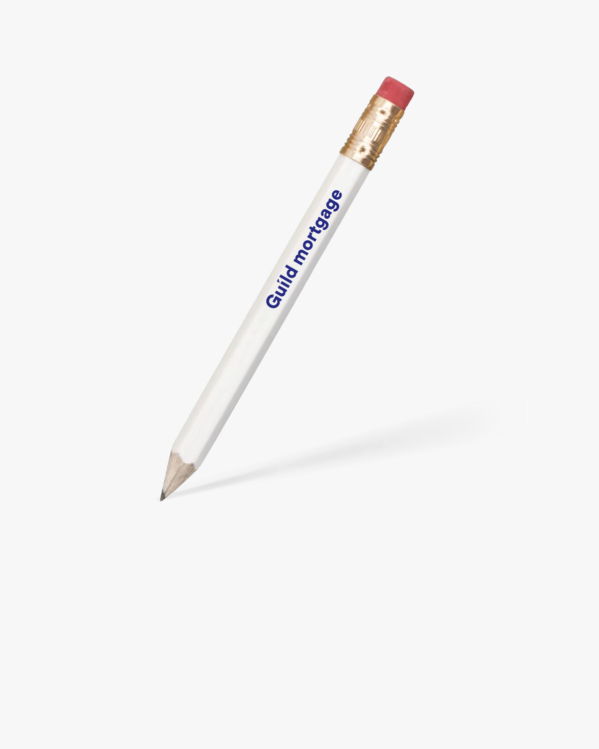 Hex Wooden Golf Pencil with Eraser - 54 Pack
