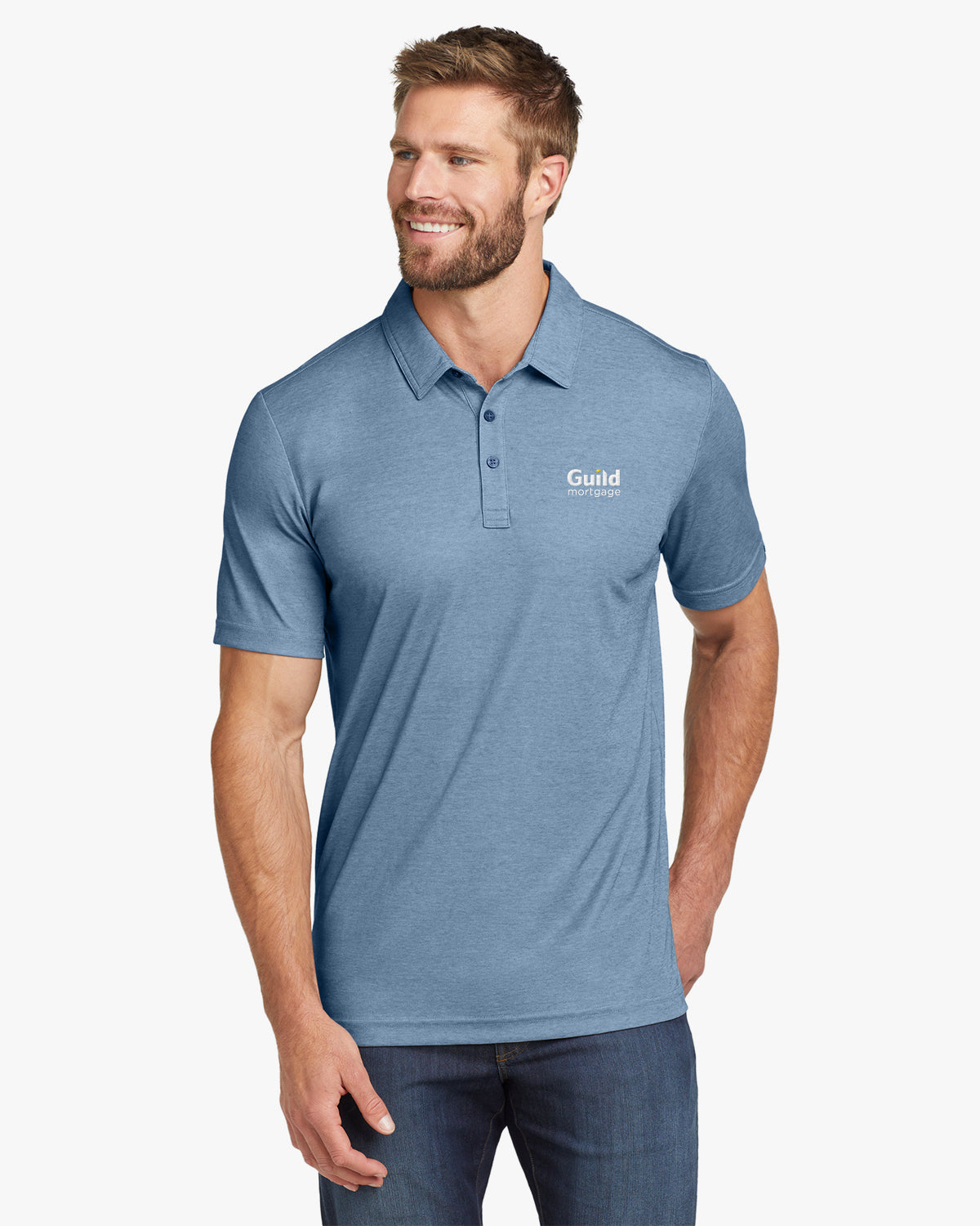 TravisMathew Oceanside Heather Polo