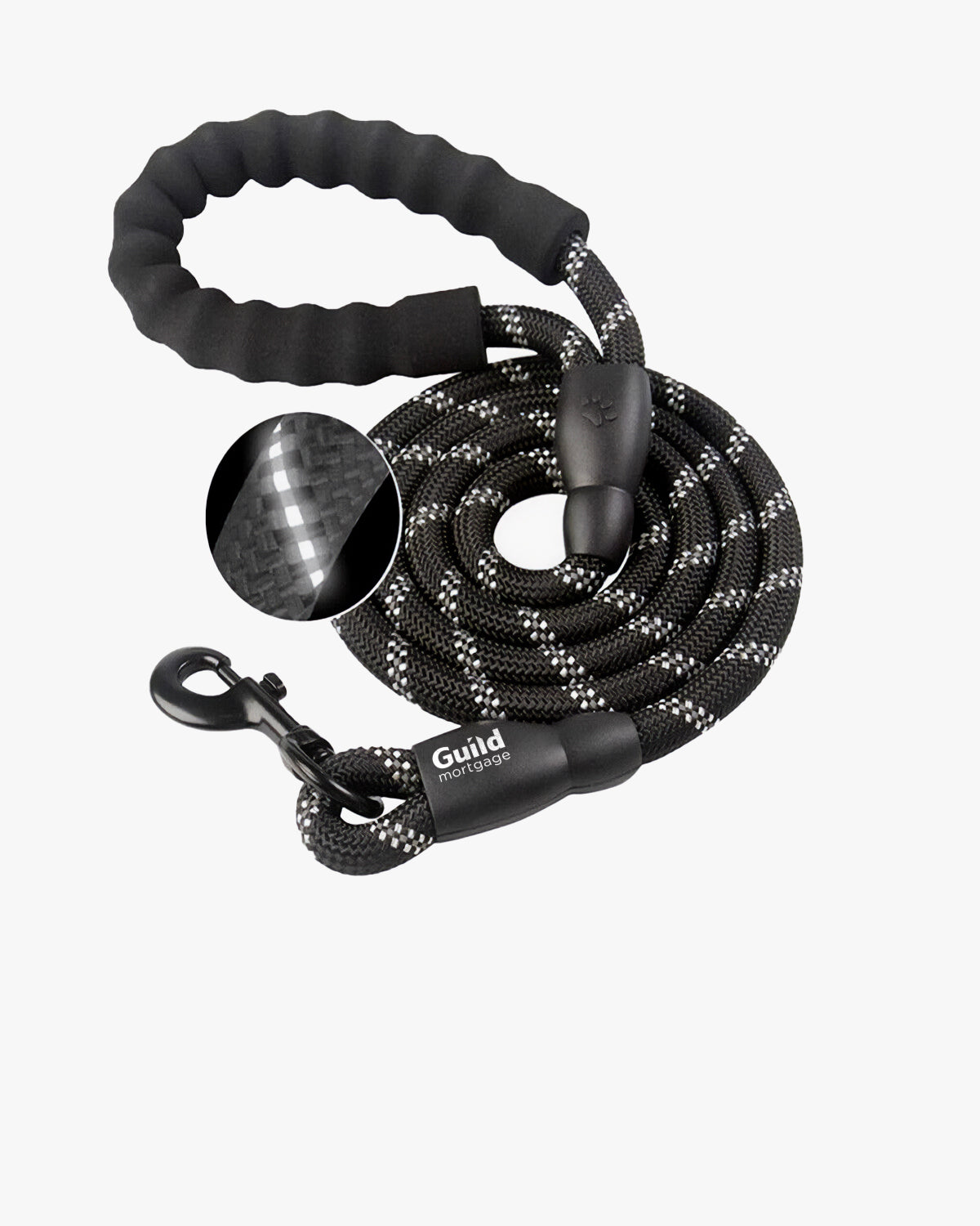 Reflective Dog Leash with Padded Handle