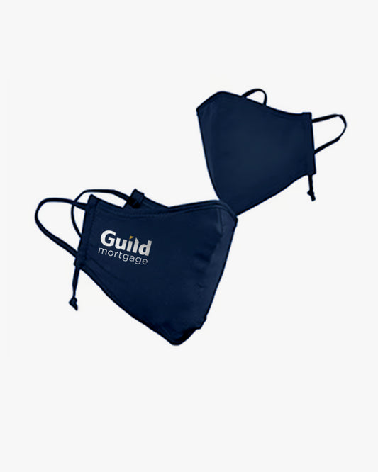 Navy Blue Guild Face Mask Pack of 5