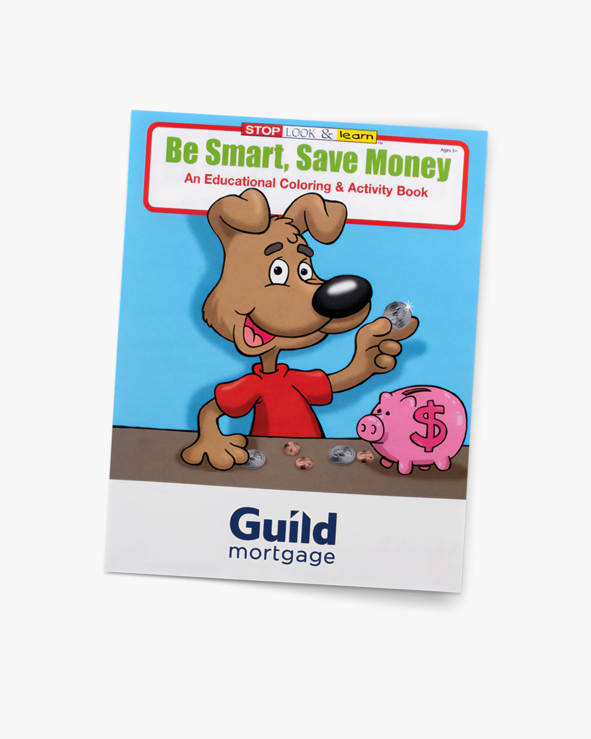 Be Smart, Save Money, Coloring Book