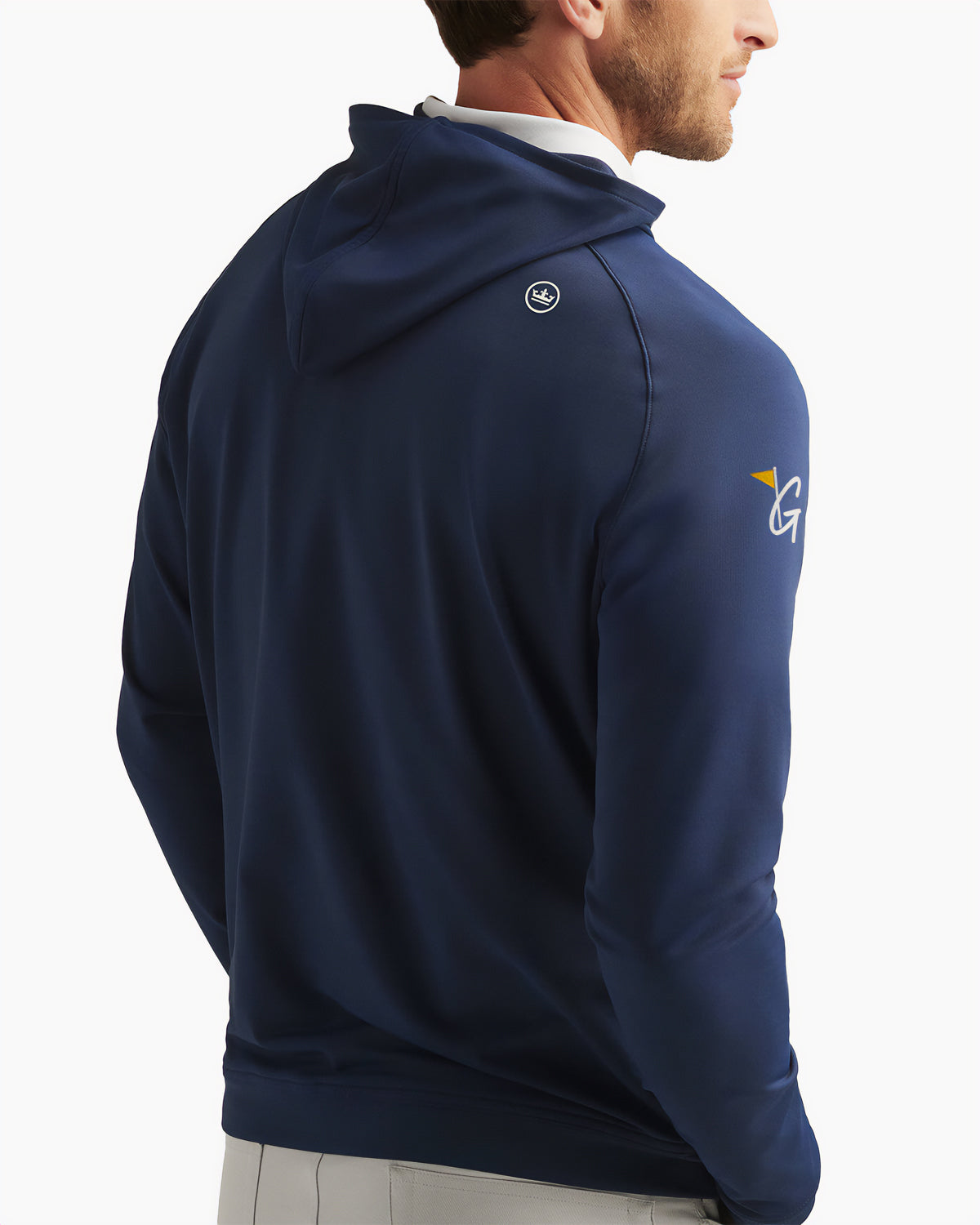 Guild for Good Peter Millar Men's Pine Performance Hoodie