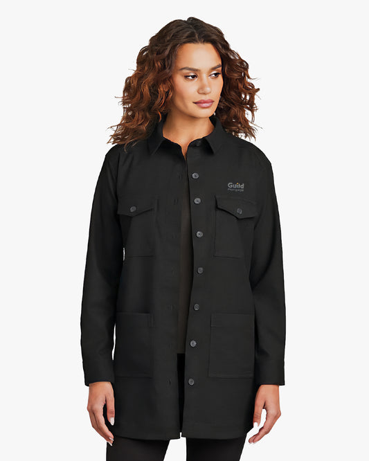 Mercer+Mettle Women's Long Sleeve Twill Overshirt