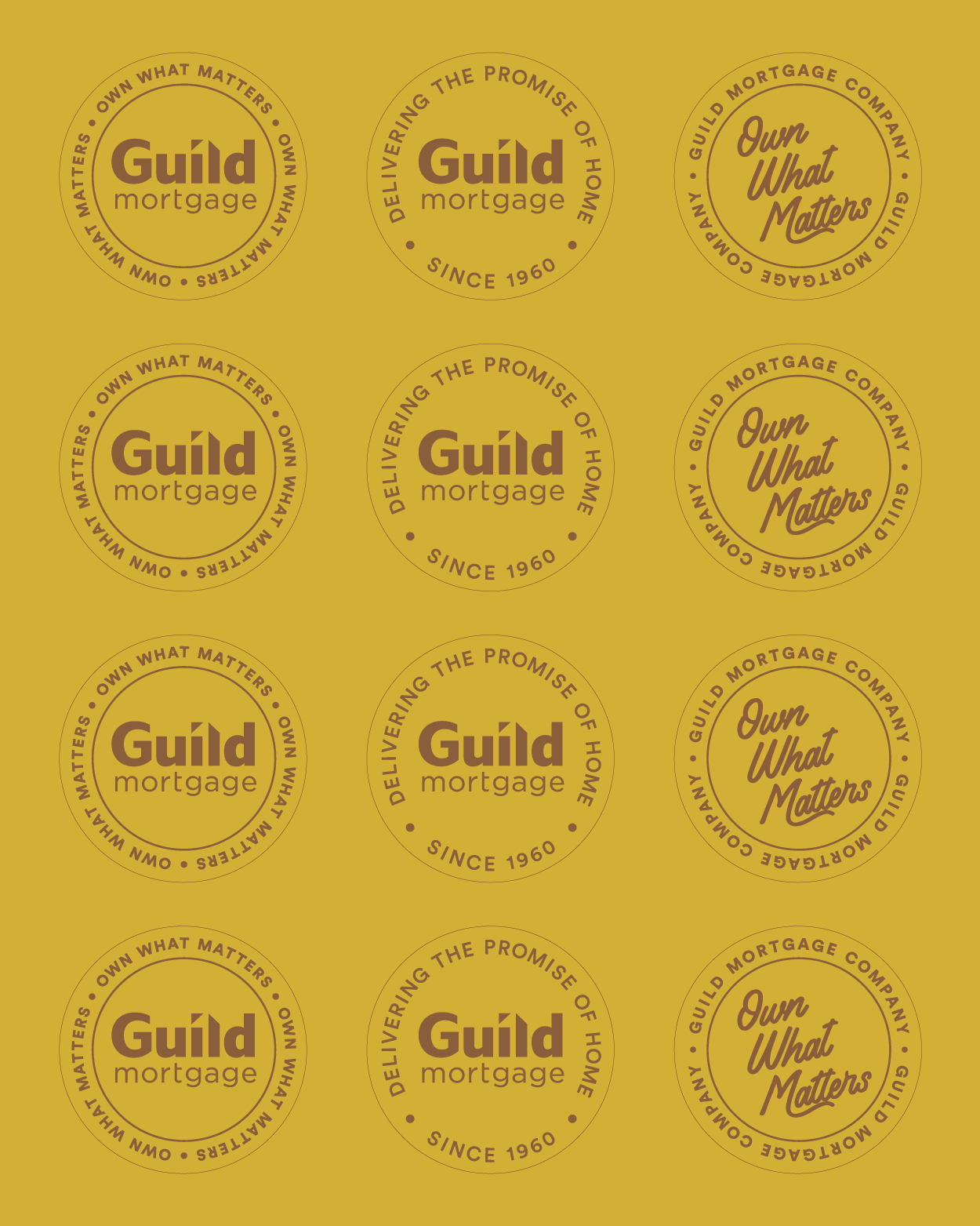 Golden Sticker Sheets