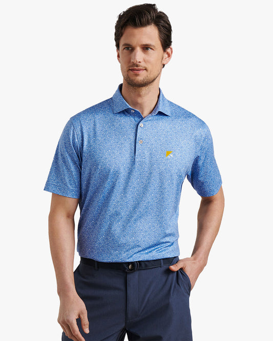 Peter Millar Men's Champagne & Caviar Performance Polo