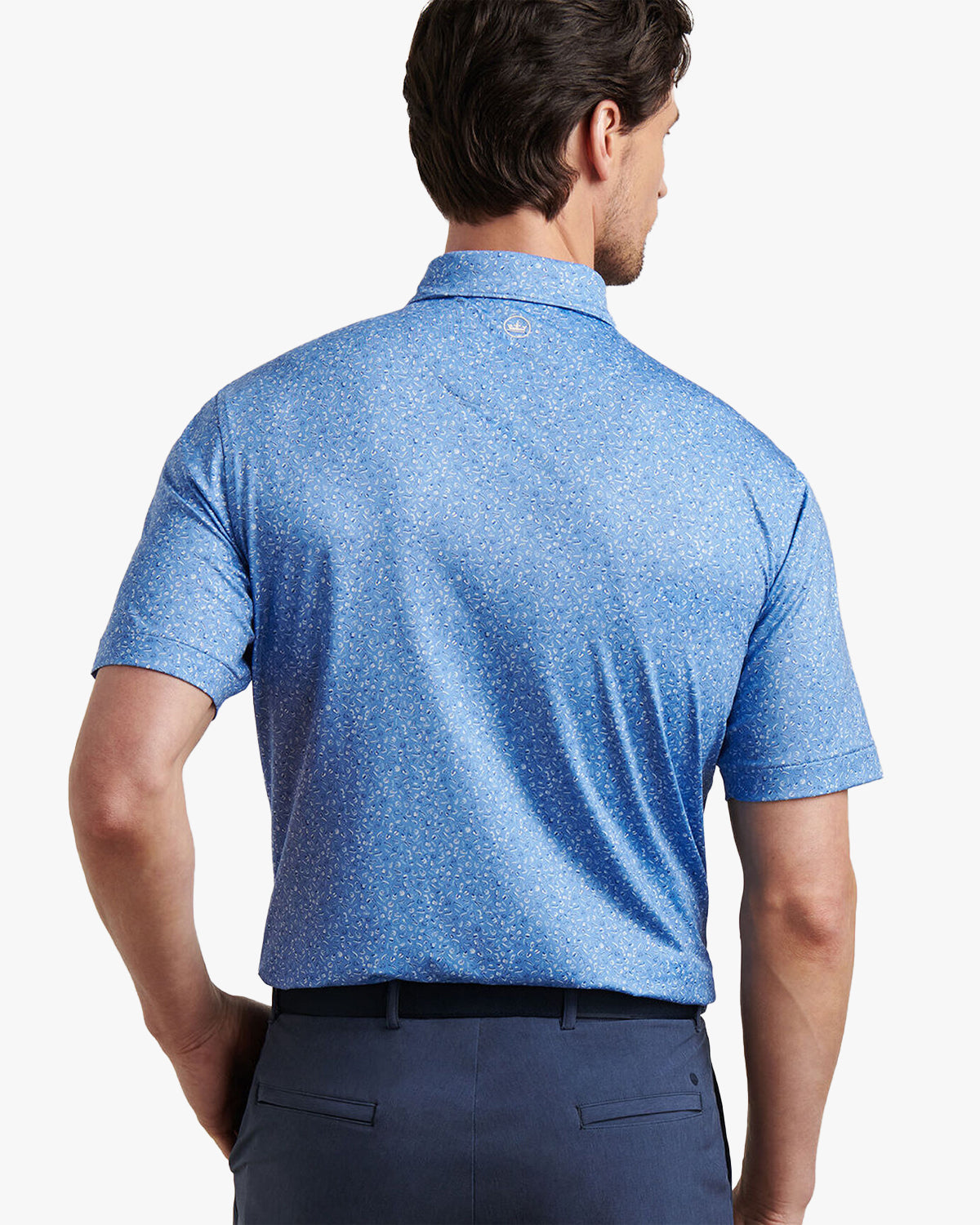 Peter Millar Men's Champagne & Caviar Performance Polo