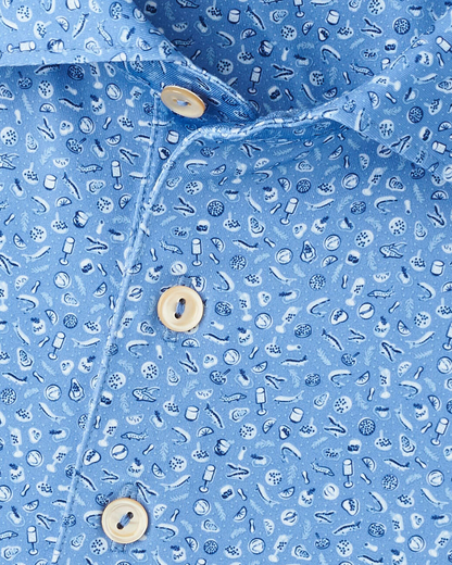Peter Millar Men's Champagne & Caviar Performance Polo