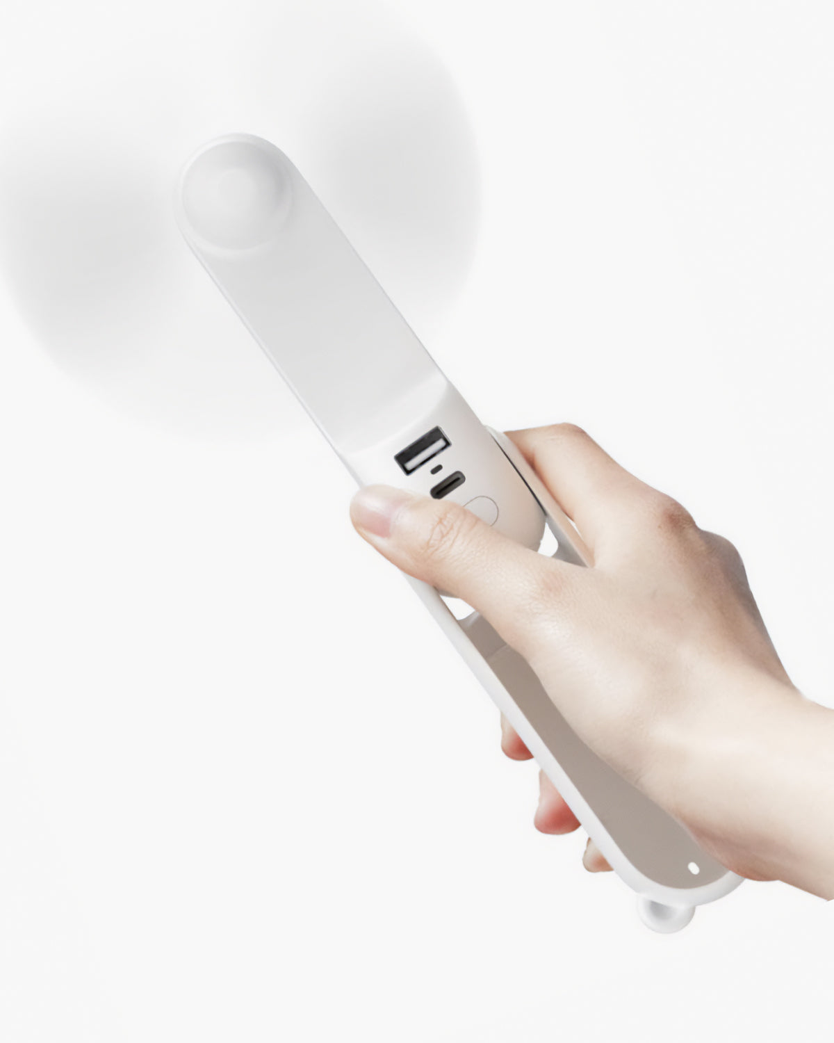 Portable Fan with Powerbank and Flashlight