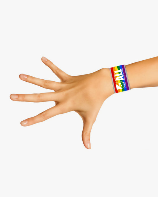 PRISM Rainbow Slap Bracelet