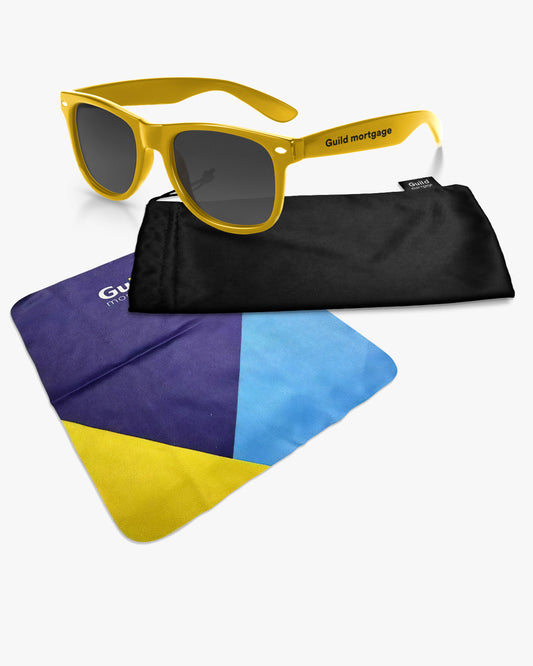 Sunglasses w/ Bag & Cleaning Cloth - 10 Pack