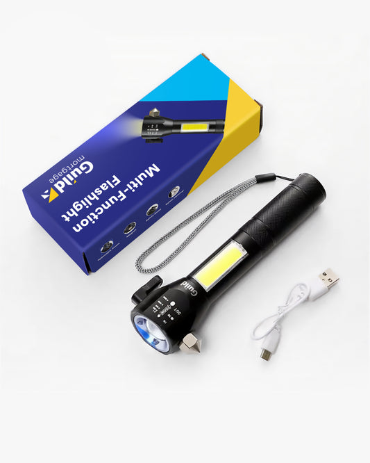Guild Multifunction Safety Flashlight & Car Escape Tool
