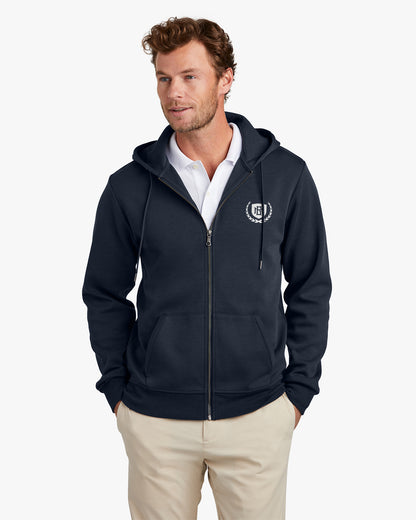 Brooks Brothers Double-Knit Full-Zip Hoodie
