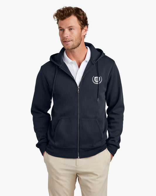 Brooks Brothers Double-Knit Full-Zip Hoodie