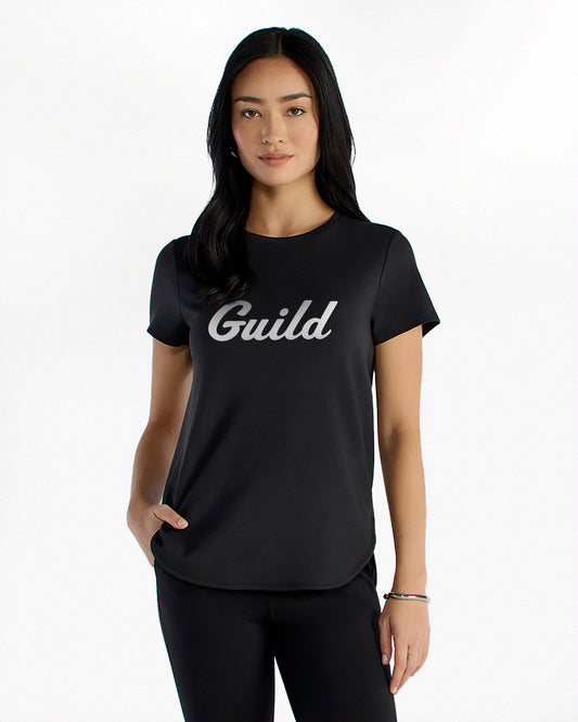 BYLT Women's Everyday Hi-Lo Tee — Black