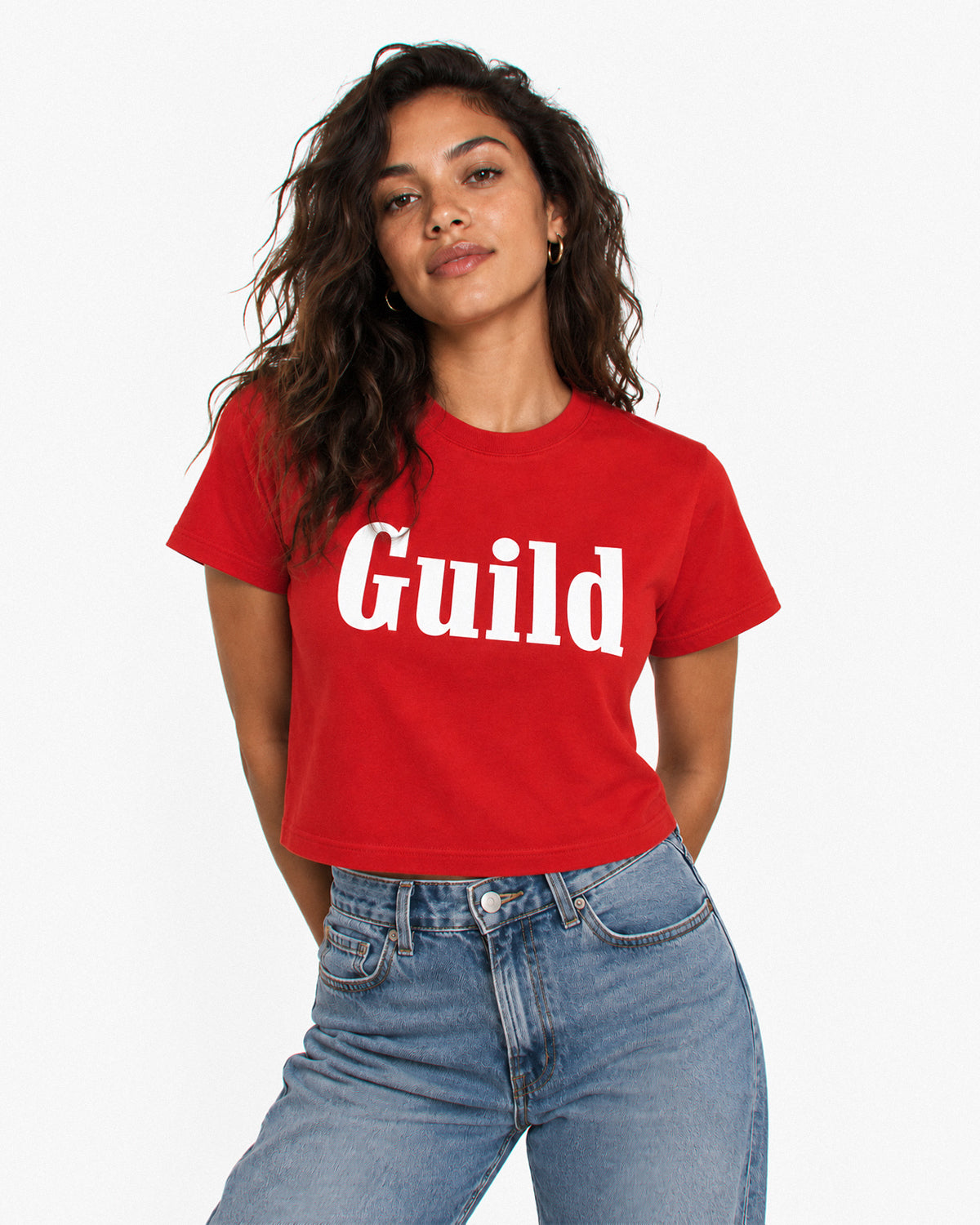 Guild Trademark Crop Tee