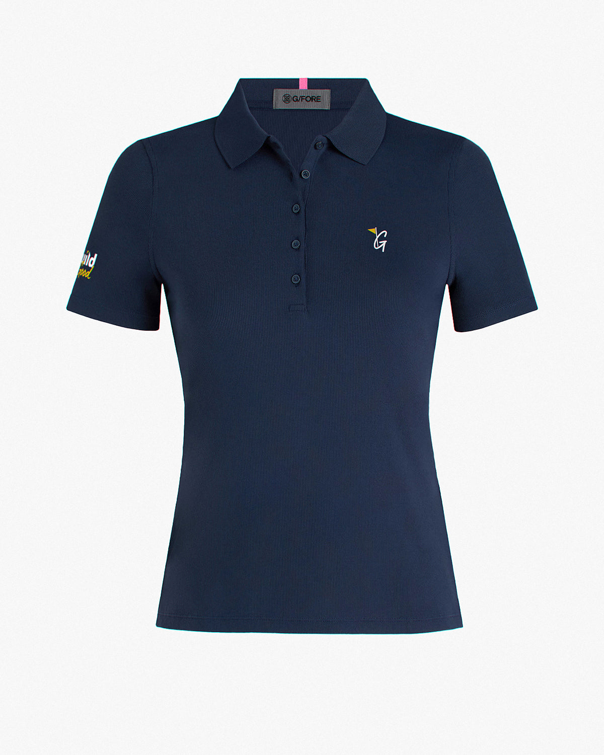 Guild for Good G/FORE Women's Tech Nylon Rib Polo — detail