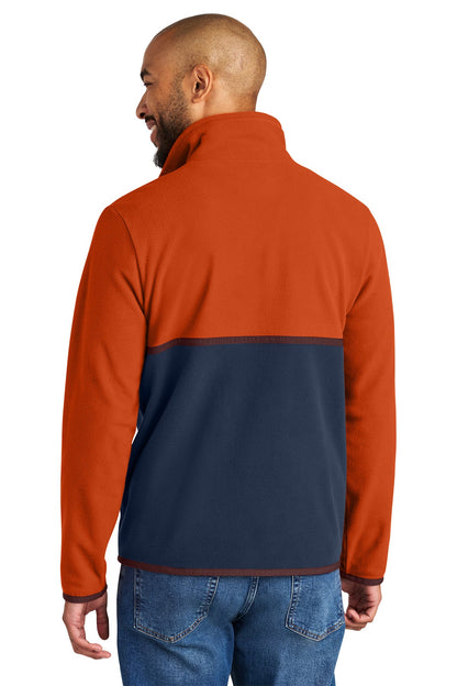Canyon/Maritime Amado fleece — back