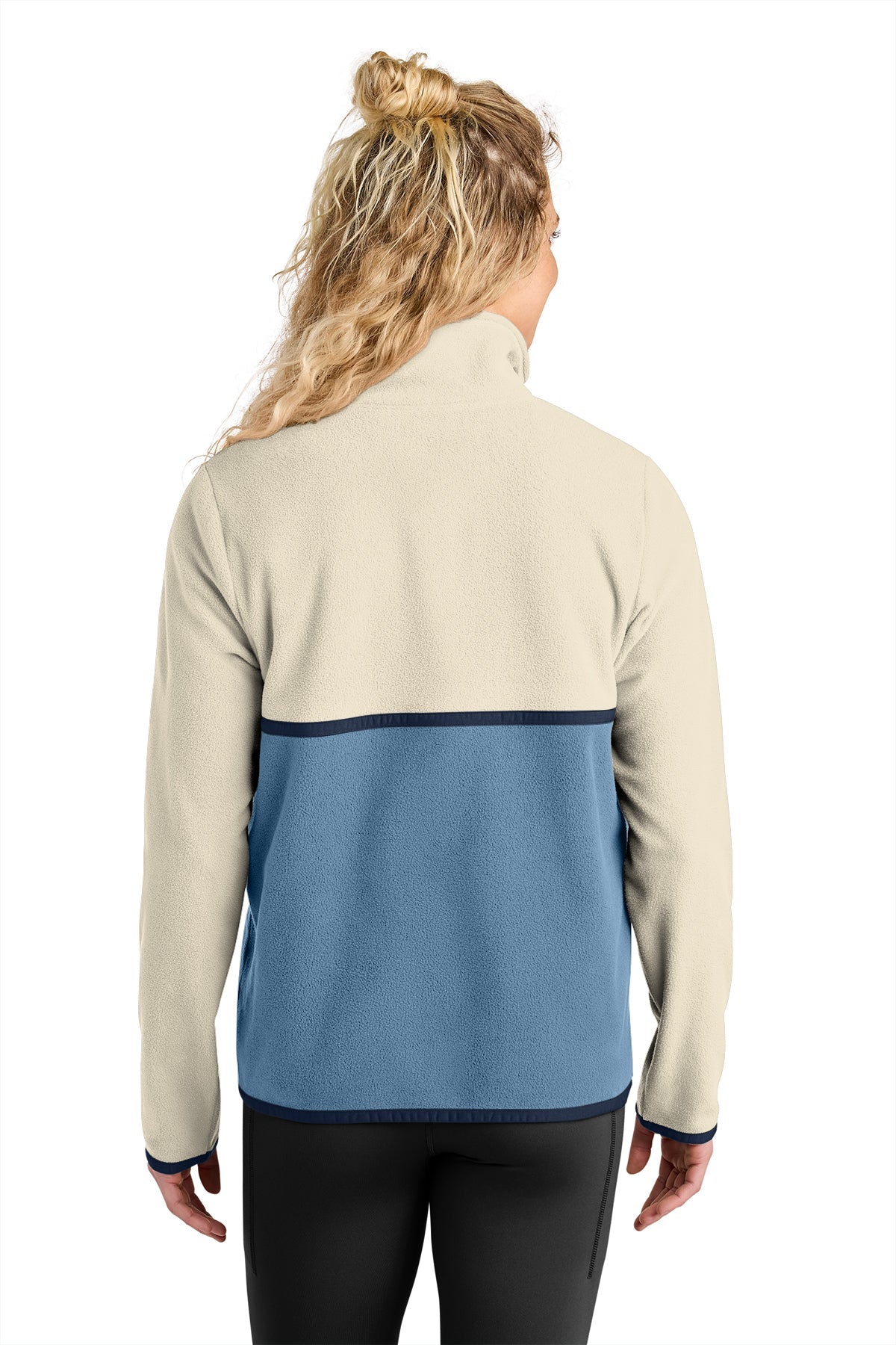 Cream/Fjord Amado fleece — back