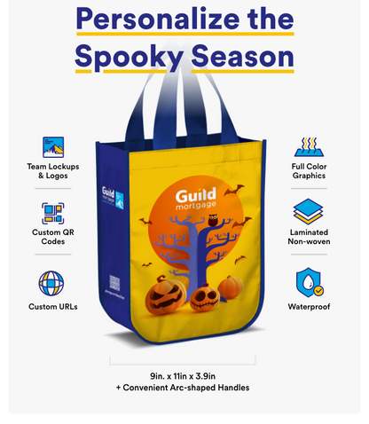 Pre-Order Custom Halloween Bags (100 Pack)