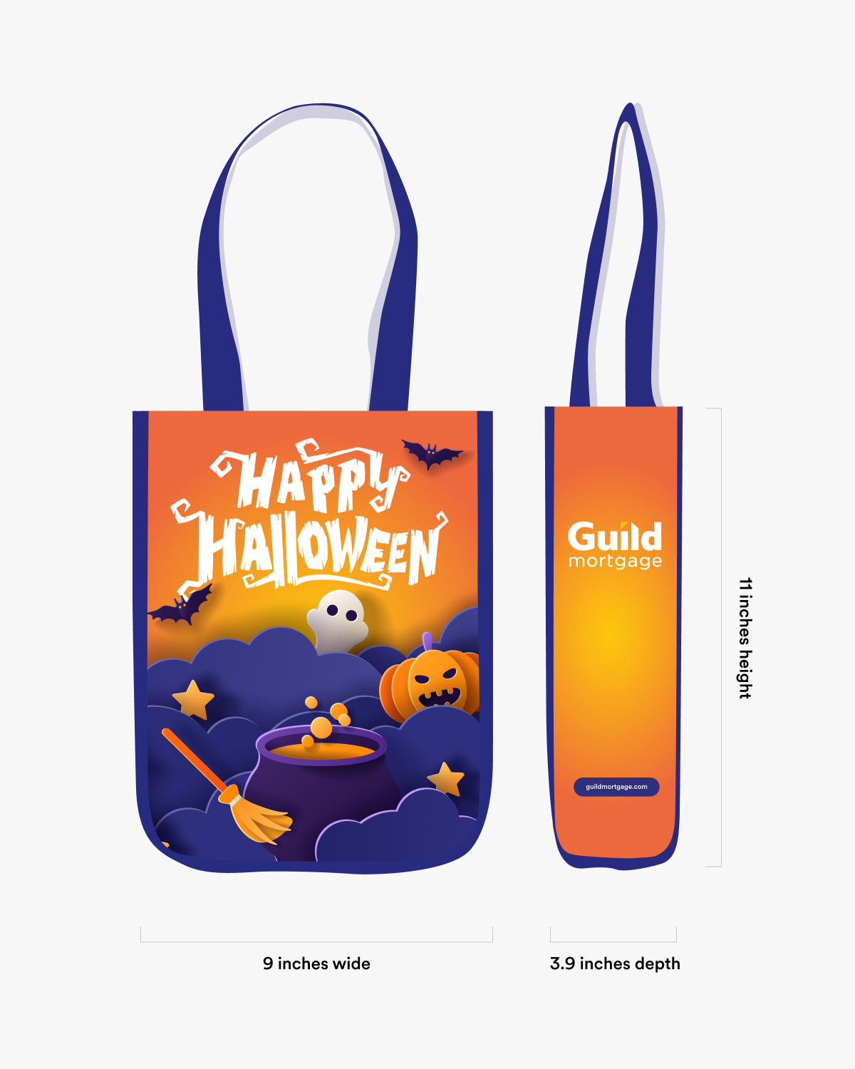 Pre-Order Custom Halloween Bags (100 Pack)