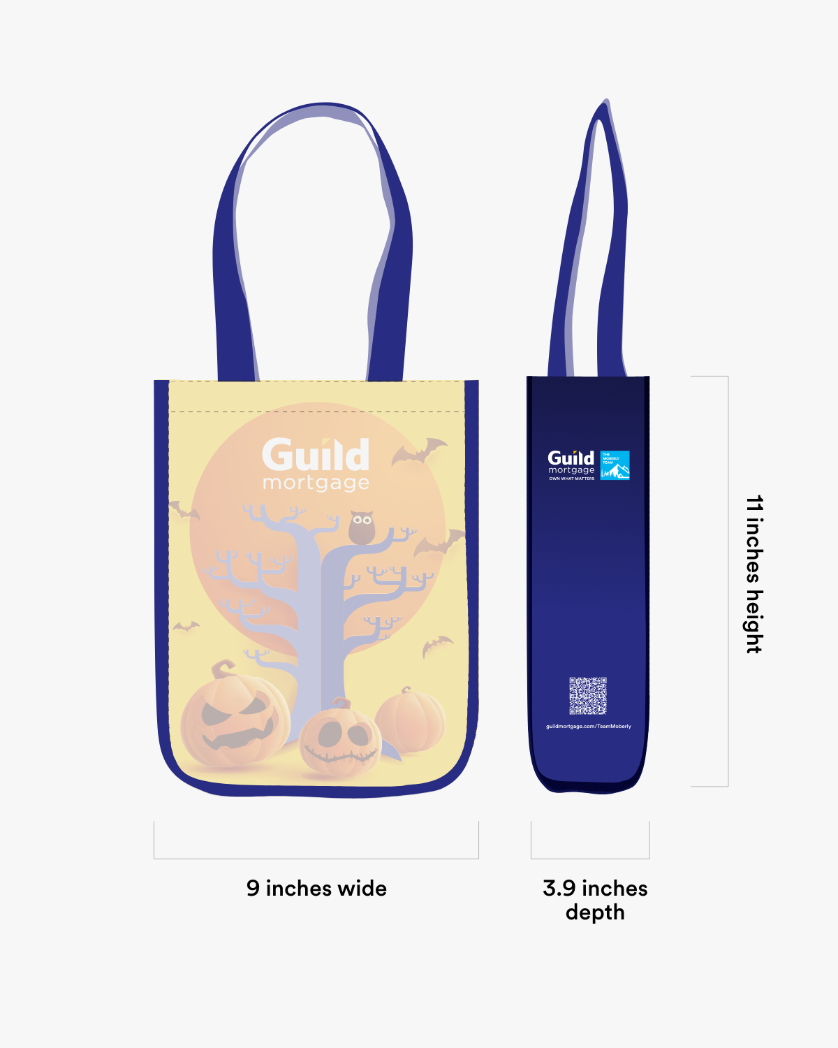 Pre-Order Custom Halloween Bags (100 Pack)