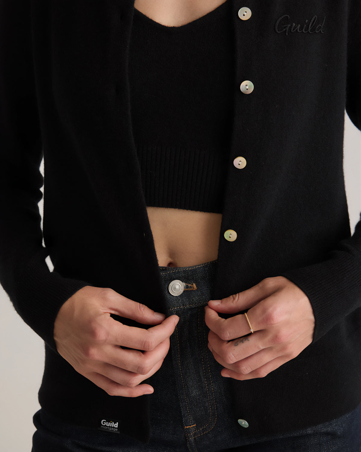 Guild Mongolian Cashmere Cardigan