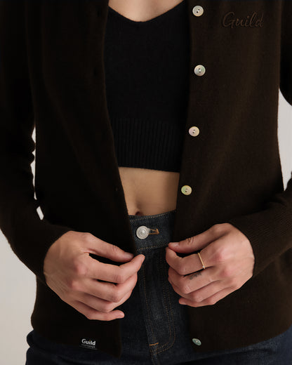 Guild Mongolian Cashmere Cardigan
