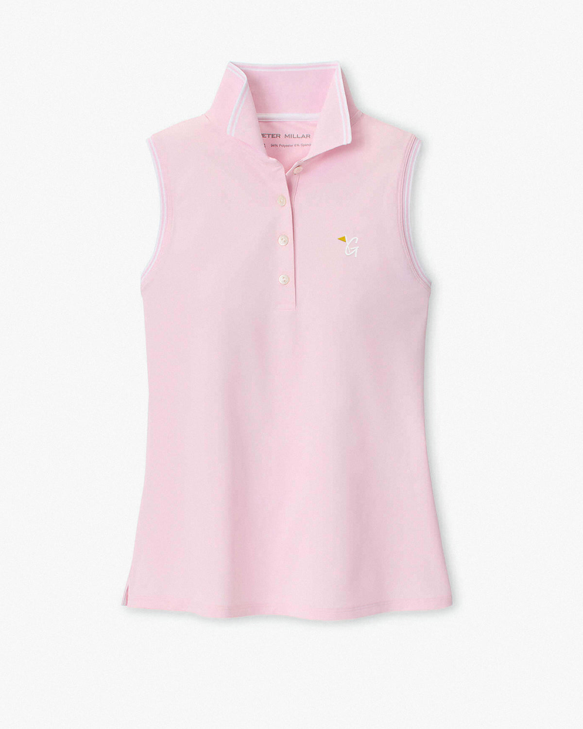 Guild for Good Peter Millar Women's Canterbury Sleeveless Polo — back