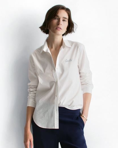Guild Women's Organic Cotton Poplin Long Sleeve Shirt